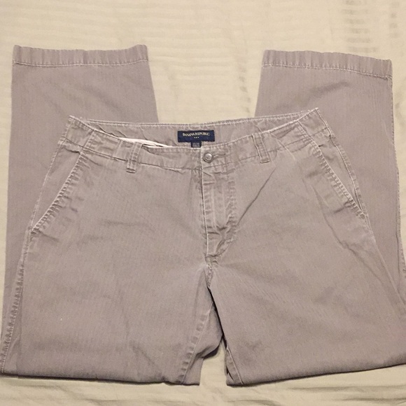 Banana Republic Pants Mens Banana Republic Dark Khakis Poshmark
